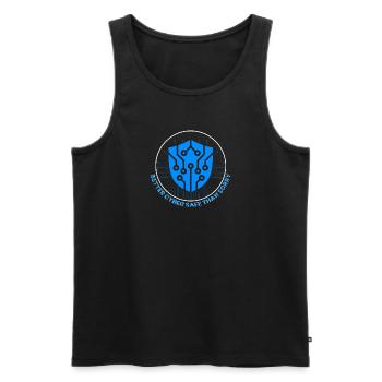 Network Security Specialist Gift - Men's Premium Organic Tank Top - black - Front - Michal (187cm)