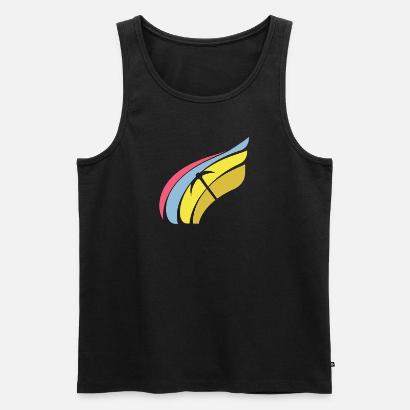 Mining and Mining - Men's Premium Organic Tank Top - black