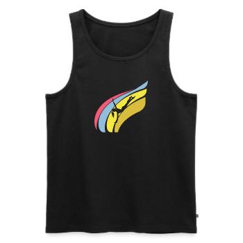 Turner Handstand Gymnastiktraining - Männer Premium Bio Tank Top - Schwarz - Vorne - Michal (187cm)