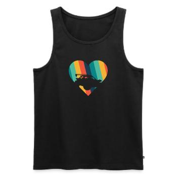 Auto Autocross Racing Car - Men's Premium Organic Tank Top - black - Front - Michal (187cm)