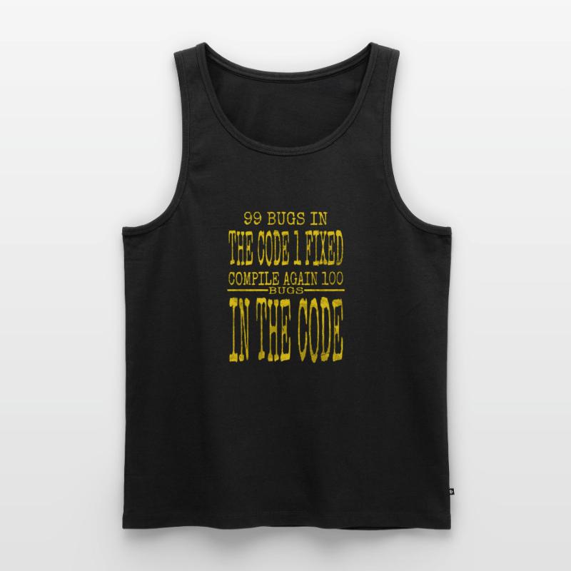 gift idea joke awesome c sharp programming happy Männer Premium Bio Tank Top