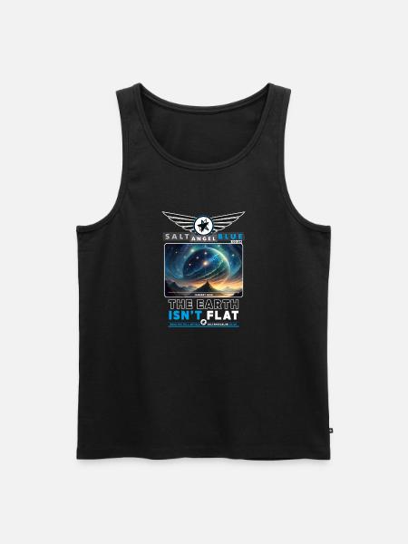 The Earth isn't Flat - Men's Premium Organic Tank Top - black