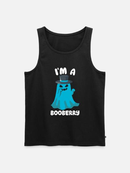 Halloween Spirit Saying - Men's Premium Organic Tank Top - black
