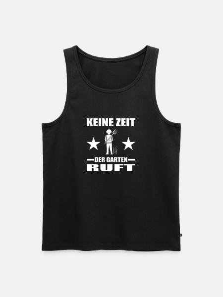 Garten - Männer Premium Bio Tank Top - Schwarz