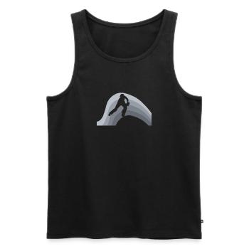 Cricketers Cricket Team Cricketers - Men's Premium Organic Tank Top - black - Front - AI Model Male 178 light (178cm)