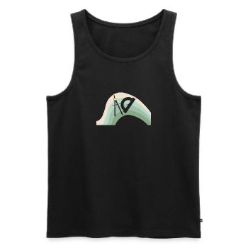 Architektur Architekt Konstrukteur - Männer Premium Bio Tank Top - Schwarz - Vorne - Michal (187cm)
