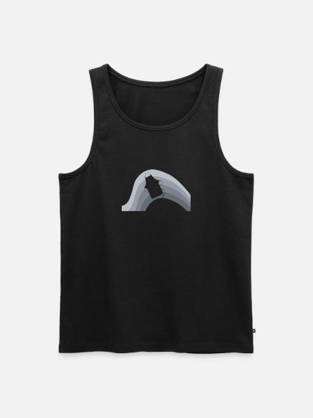 Cake Baking Cupcake - Men's Premium Organic Tank Top - black