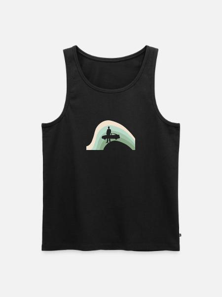 Autoverkaeufer Sportauto - Männer Premium Bio Tank Top - Schwarz