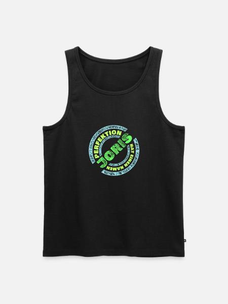Joris as Joris - Men's Premium Organic Tank Top - black