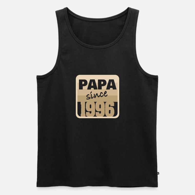 1996 1996 - Männer Premium Bio Tank Top - Schwarz
