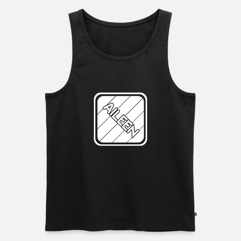 Tochter Aileen - Männer Premium Bio Tank Top - Schwarz