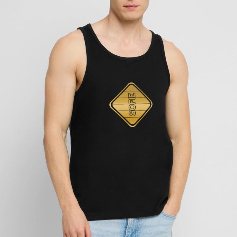 First name Sofie Men's Premium Organic Tank Top