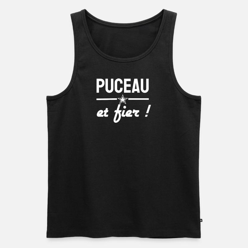 Jungfrau - Männer Premium Bio Tank Top - Schwarz