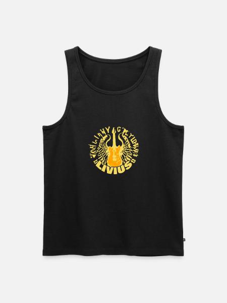 Gift for Livy - Men's Premium Organic Tank Top - black