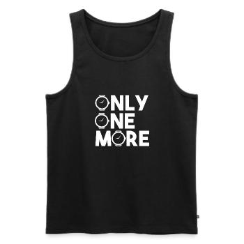 Watch Collector Watch Watchmaker - Men's Premium Organic Tank Top - black - Front - AI Model Male 178 light (178cm)