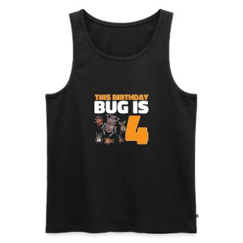 Insect collectors, insects, beetle lovers, entomologists - Men's Premium Organic Tank Top - black - Front - Michal (187cm)