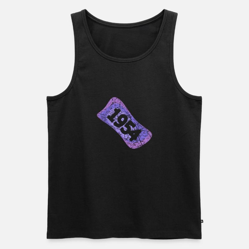 Studenten 1954 - Männer Premium Bio Tank Top - Schwarz