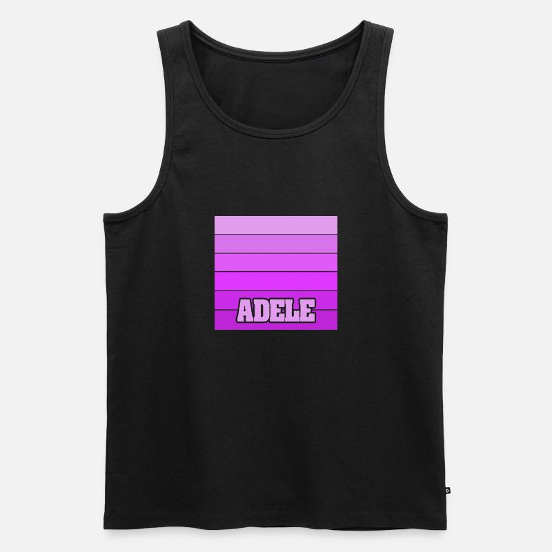 als Mädchenname - Männer Premium Bio Tank Top - Schwarz