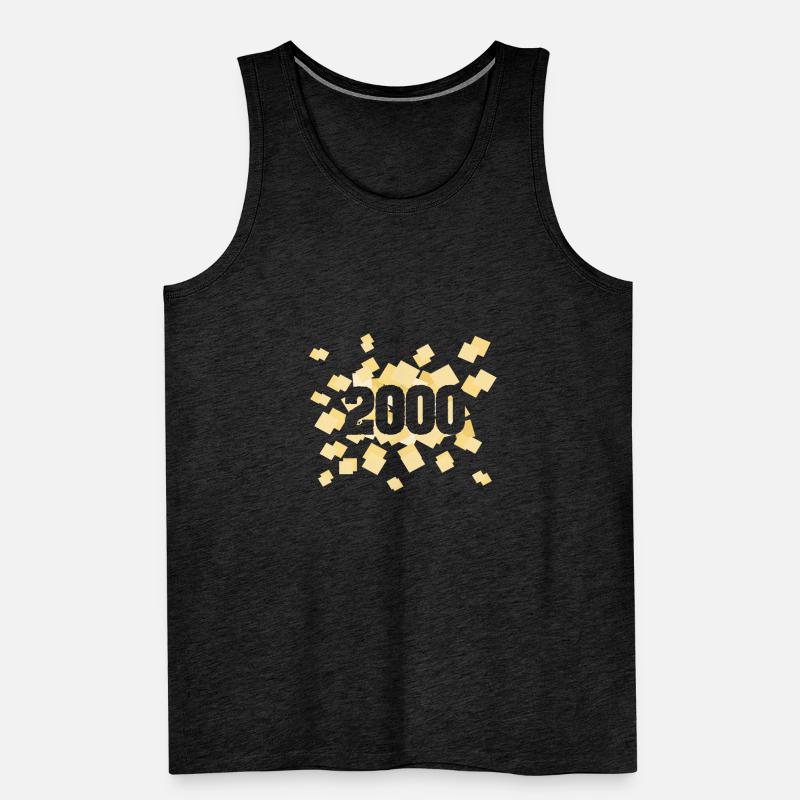 Born 2000 Men's Premium Organic Tank Top