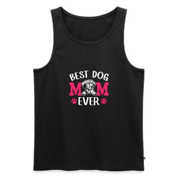 Redbone Coonhound Hund Geschenk - Männer Premium Bio Tank Top - Schwarz - Vorne - Michal (187cm)