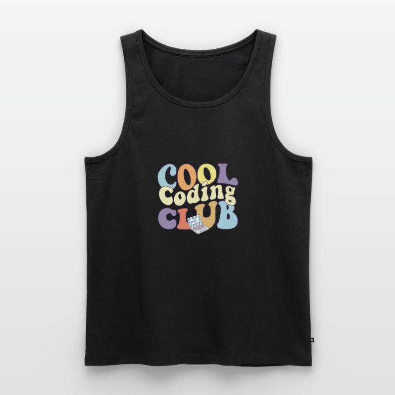 Cool Coding Club Computer Programmer Coder Männer Premium Bio Tank Top