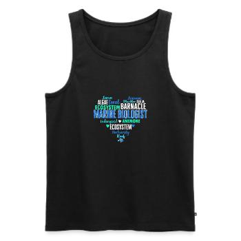 Marine Biology Ocean Marine Biologist - Men's Premium Organic Tank Top - black - Front - Michal (187cm)