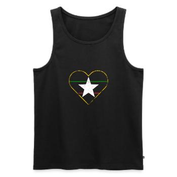 Myanmar Asien Bamar Burmesisch Urlaub Reise - Männer Premium Bio Tank Top - Schwarz - Vorne - Michal (187cm)