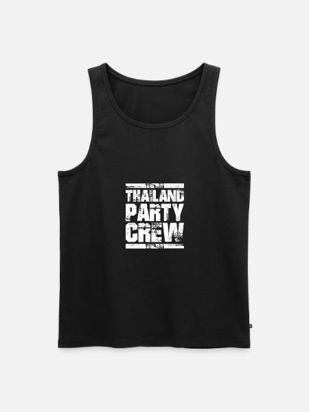 Thailand Party Vacation Crew - Men's Premium Organic Tank Top - black
