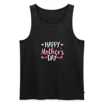 Alles Gute zum Muttertag Mama Mutter Großmutter Gr - Männer Premium Bio Tank Top - Schwarz - Vorne - Michal (187cm)
