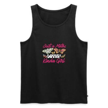 Moths Insect Collector Entomologist - Men's Premium Organic Tank Top - black - Front - Michal (187cm)