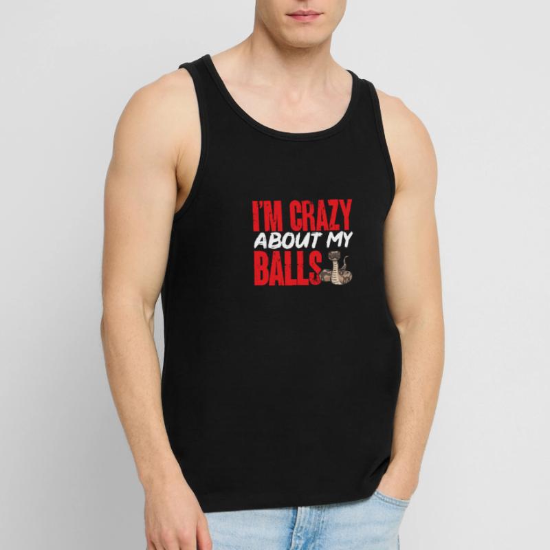 Ball Python Schlange Königspython Männer Premium Bio Tank Top