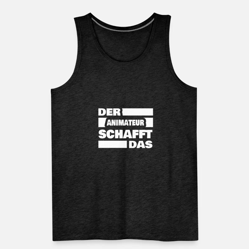 Animator as work Men's Premium Organic Tank Top