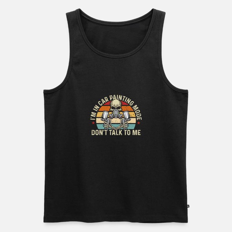 Body Painter Car Painter Painter - Men's Premium Organic Tank Top - black