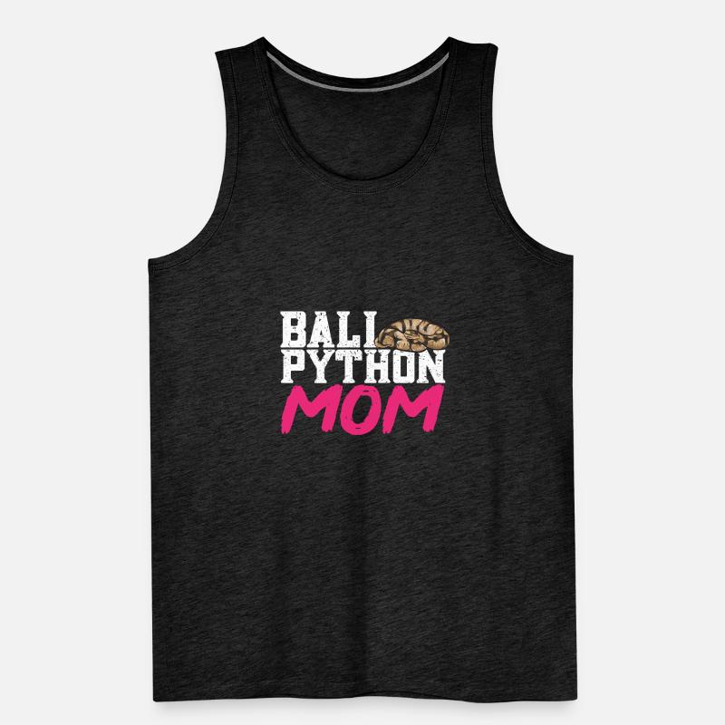 Ball Python Snake King Python Débardeur bio Premium Homme