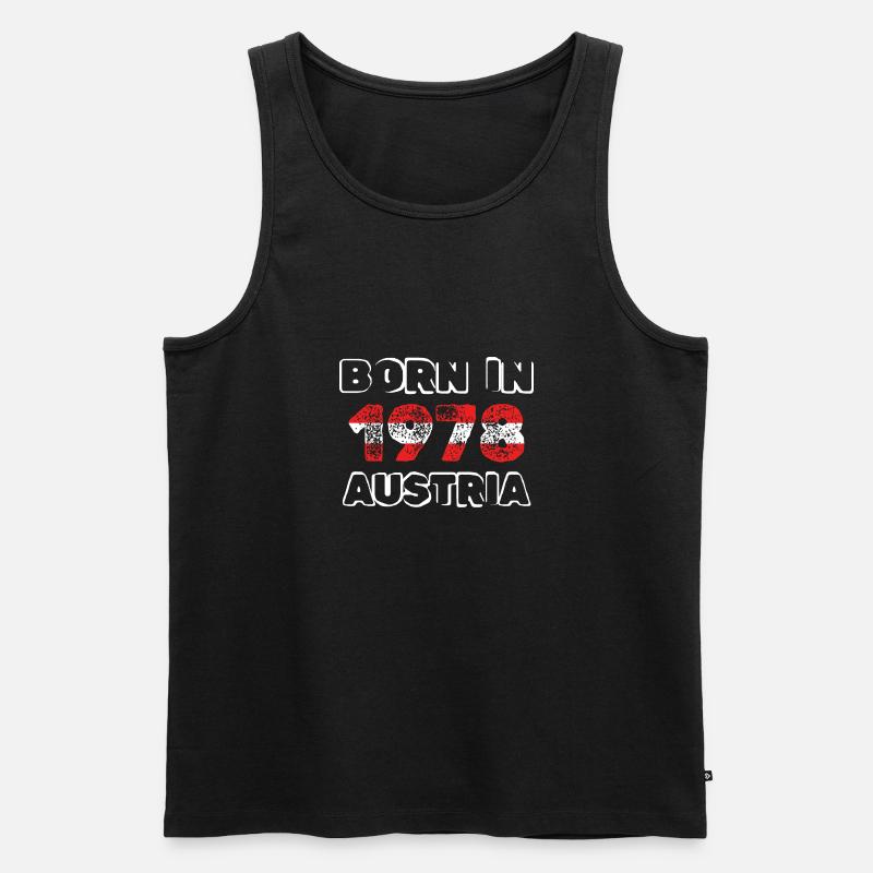1978 - Männer Premium Bio Tank Top - Schwarz