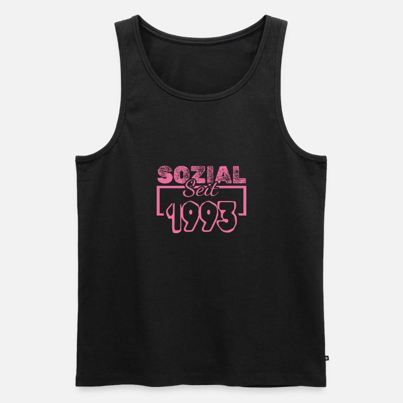 seit 1993 - Männer Premium Bio Tank Top - Schwarz