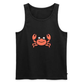 Crabe - Débardeur bio Premium Homme - noir - Devant - Michal (187cm)