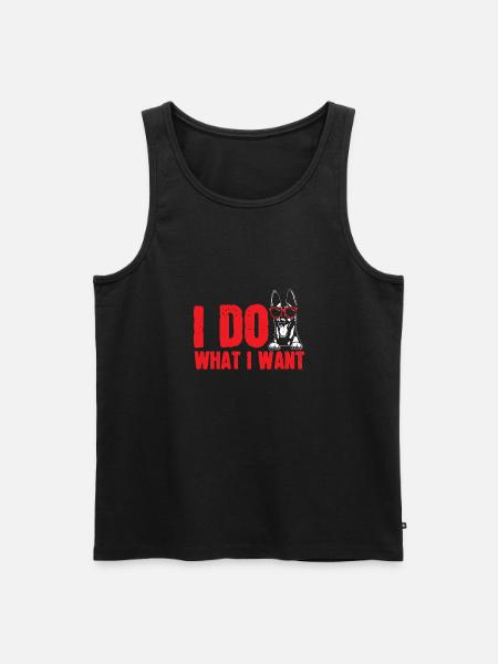 Malinois Belgian Shepherd Mechelaar Dog - Men's Premium Organic Tank Top - black