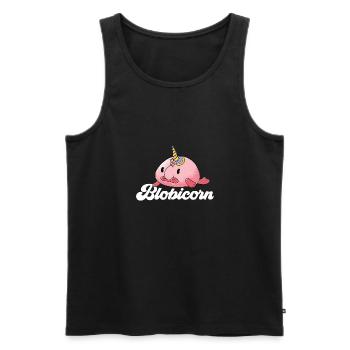 Blob fish - Men's Premium Organic Tank Top - black - Front - AI Model Male 178 light (178cm)