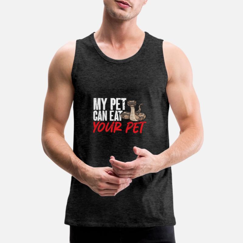 Ball Python Schlange Königspython Männer Premium Bio Tank Top