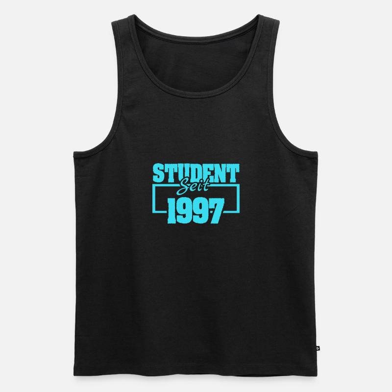 1997 - Männer Premium Bio Tank Top - Schwarz