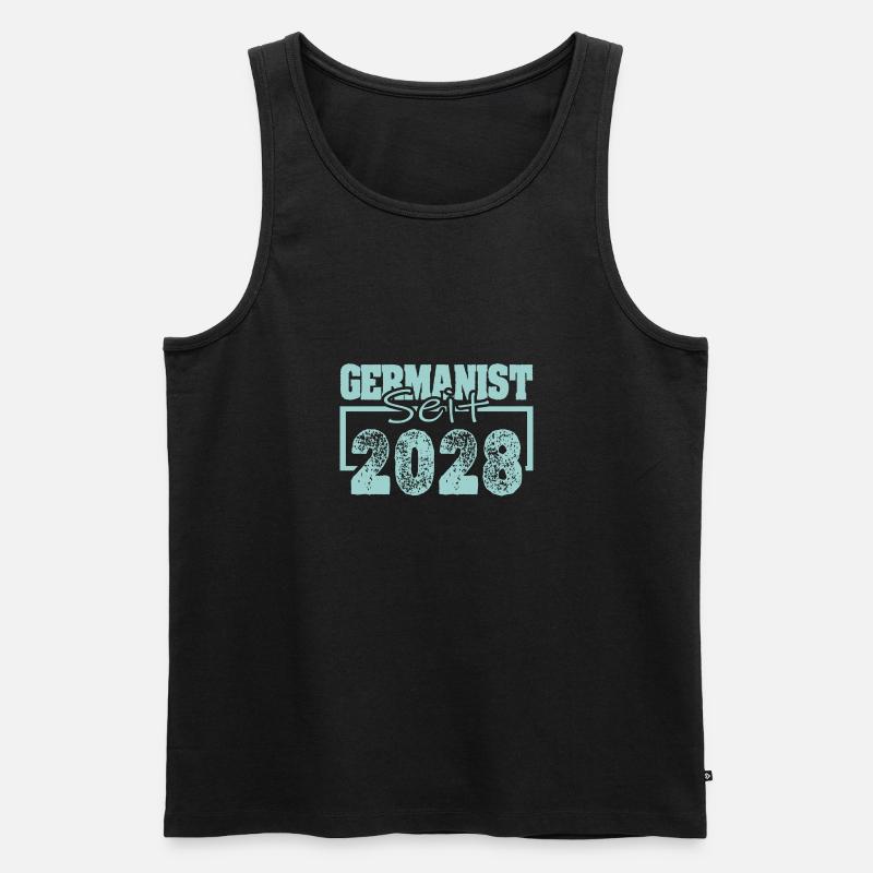 Berufung 2028 - Männer Premium Bio Tank Top - Schwarz