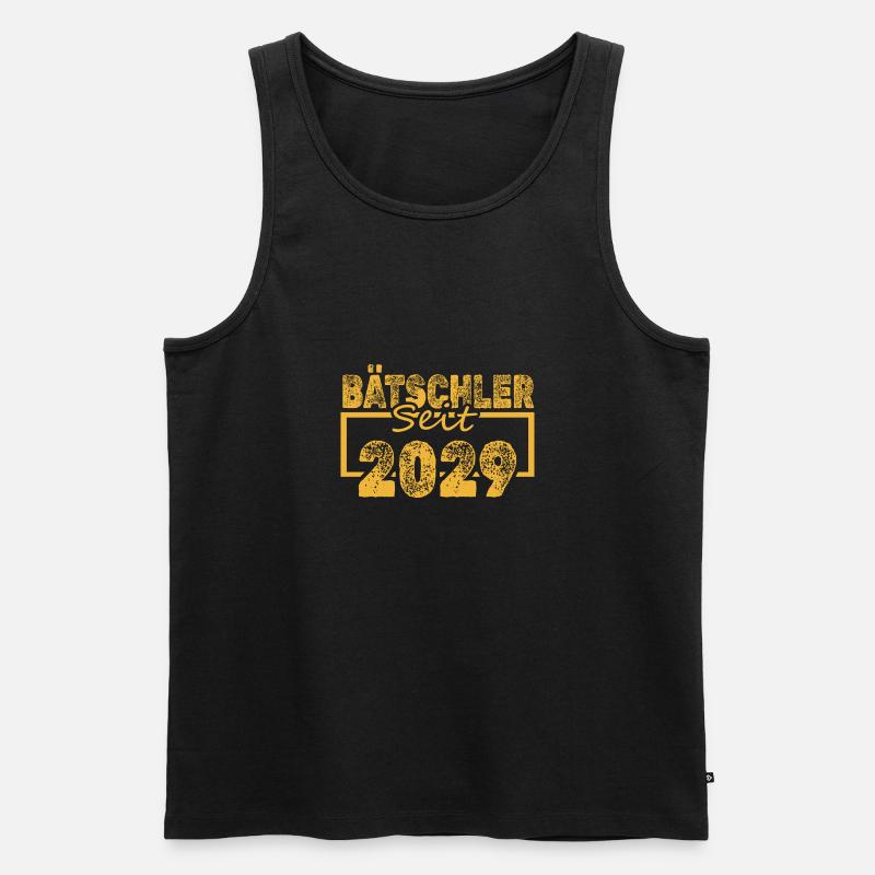 Bachelor 2029 - Männer Premium Bio Tank Top - Schwarz