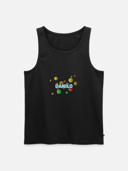 Birthday Danilo - Men's Premium Organic Tank Top - black