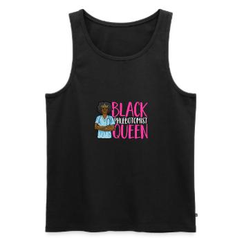 Phlebotomie Blutabnahme Blut Krankenschwester - Männer Premium Bio Tank Top - Schwarz - Vorne - AI Model Male 178 light (178cm)