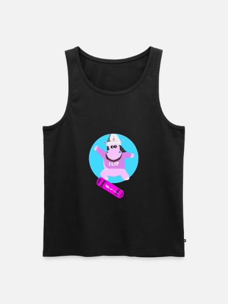 small lomepal - Men's Premium Organic Tank Top - black