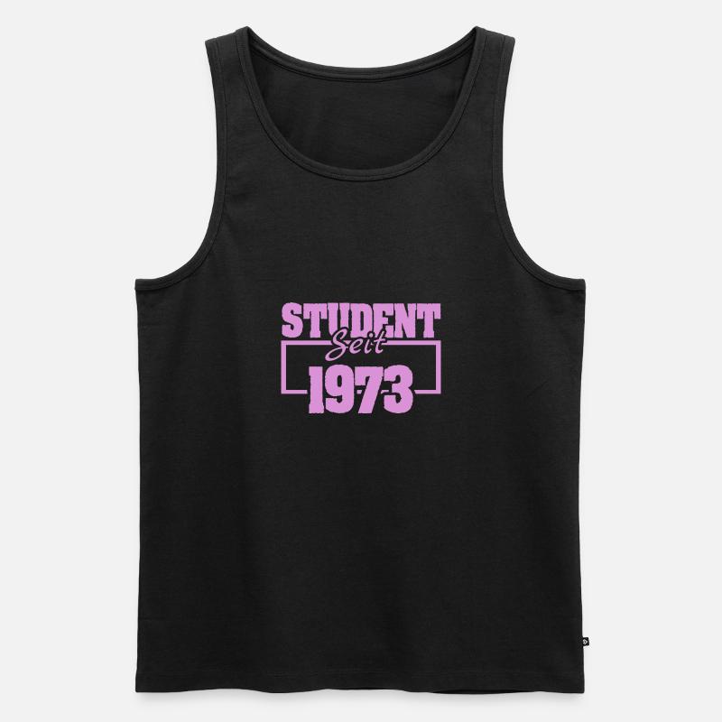 seit 1973 - Männer Premium Bio Tank Top - Schwarz
