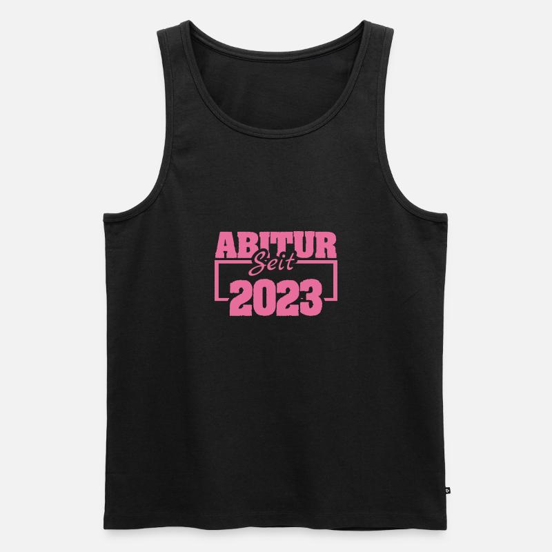 2023 - Männer Premium Bio Tank Top - Schwarz