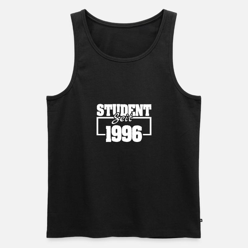 1996 - Männer Premium Bio Tank Top - Schwarz