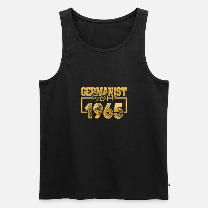 Studium 1965 - Männer Premium Bio Tank Top - Schwarz